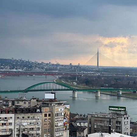 Central Sky View Apartment Belgrad Dış mekan fotoğraf