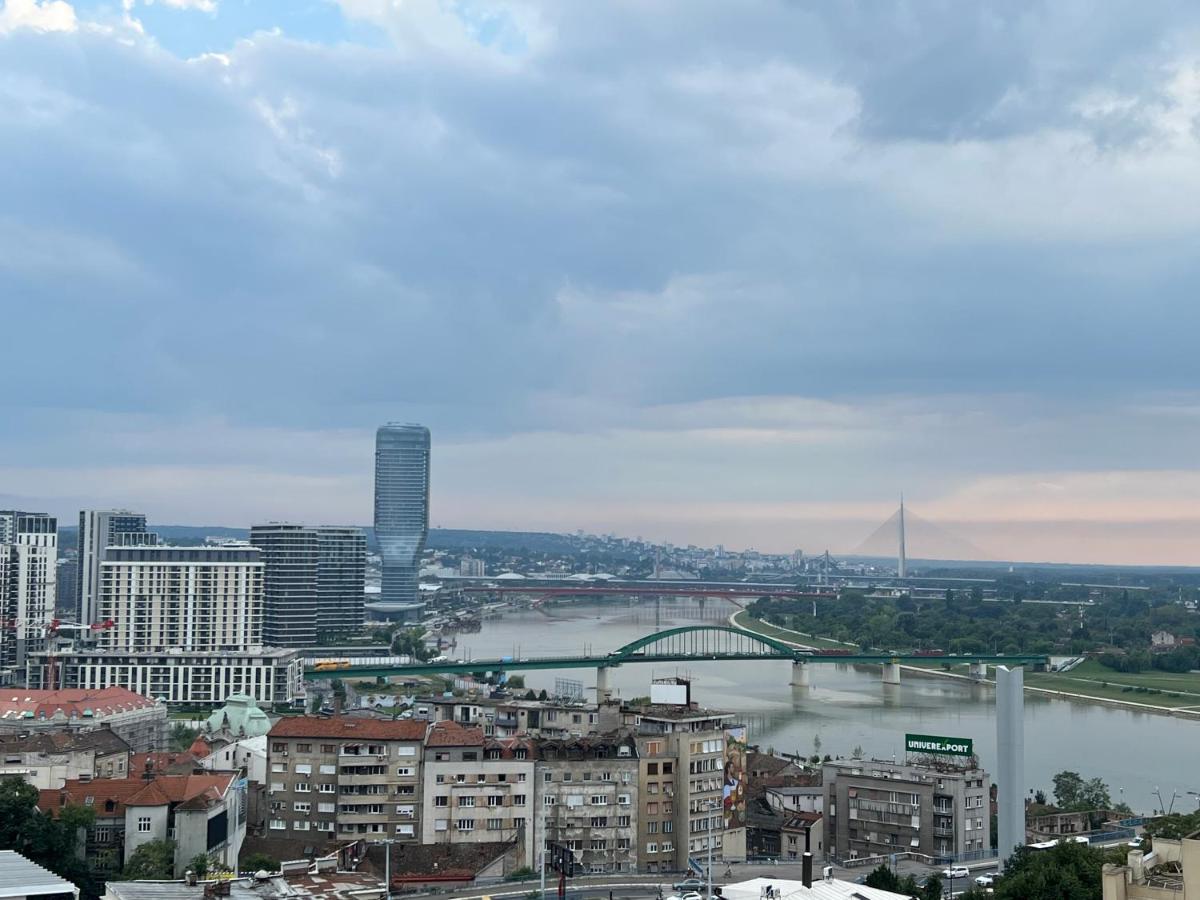 Central Sky View Apartment Belgrad Dış mekan fotoğraf
